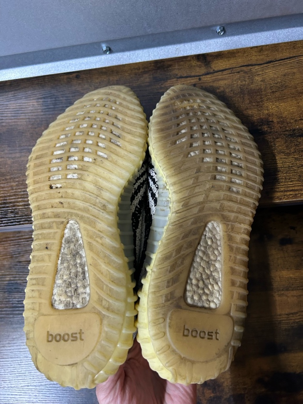 adidas Yeezy Boost 350 V2 Zebra 9 US No Box - Picture 8 of 8
